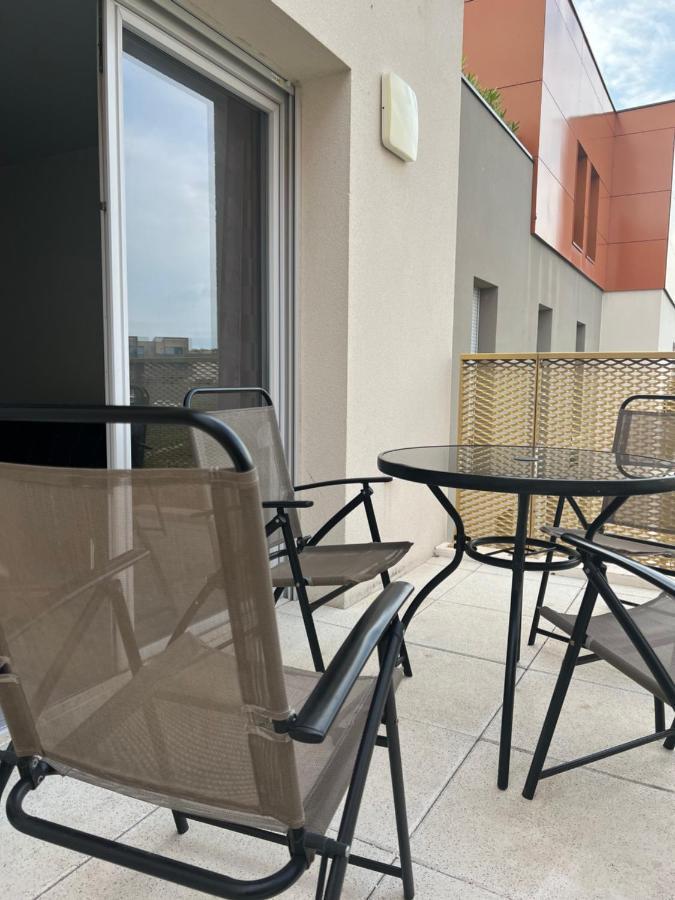 Résidence neuve le K 10 mn gare, parking , tram Montpellier Exteriör bild